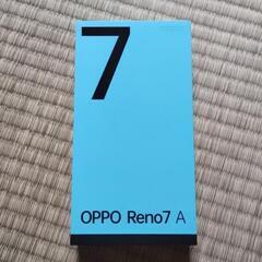 本日限り　OPPO Reno7 A　SIMフリー