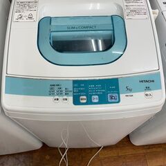 洗濯機　No.13324　日立　2014年製　5kg　NW-5S...