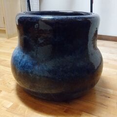 【ネット決済】火鉢（大型）、戦中～戦前、当時の灰あり