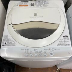 洗濯機　No.13326　東芝　2015年製　5kg　AW-5G...