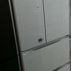 TOSHIBA 6ドア冷蔵庫 フレンチドア GR-K460FW ...