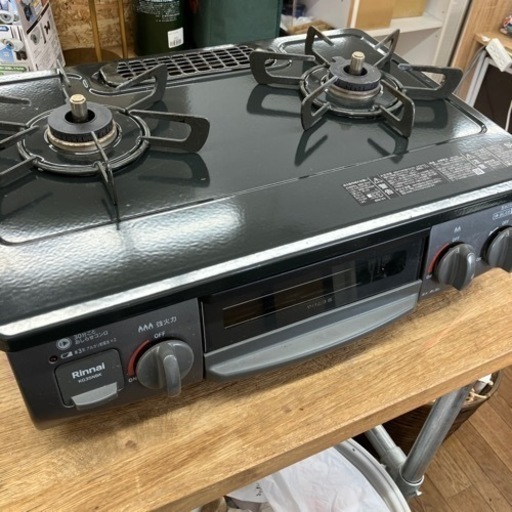 【状態考慮特価品】LPガスコンロ　リンナイ　2022年製（B6-43）