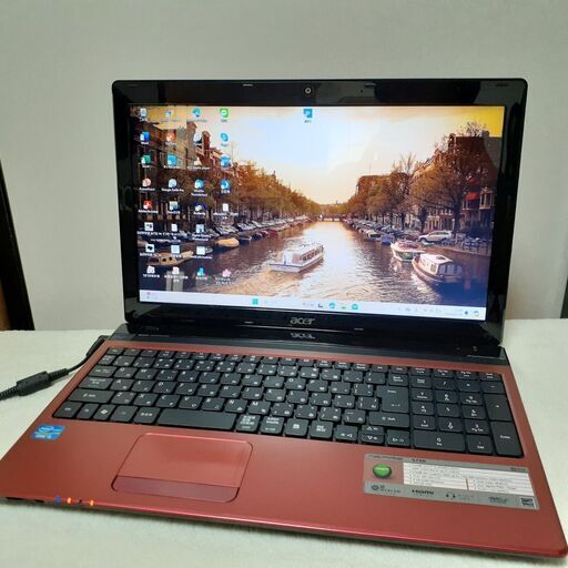 【お取引中です】acer　ASPIRE　15インチ　i5　8GB　SSD　カメラ　Wi-Fi　マルチ　テンキー　Windows11　23H2