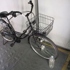 D571☆限定特価☆ 中古自転車 【26インチ ブラック 軽快車 6段 LEDオート