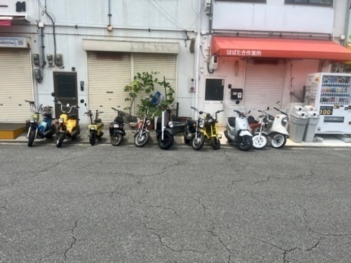 原付バイク色々　一周年記念　36850円〜
