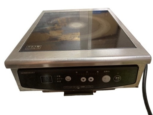 Hoshizaki ホシザキ 業務用 卓上 調理器 1口 IHコンロ HIH-2CB 単相 200V マイコン制御W350×D450×H145mm 店舗 飲食店