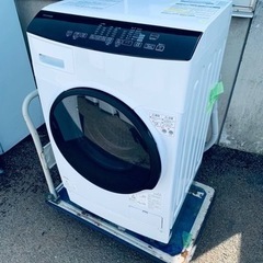 ♦️ アイリスオーヤマドラム式洗濯機  【2021年製】HDK8...