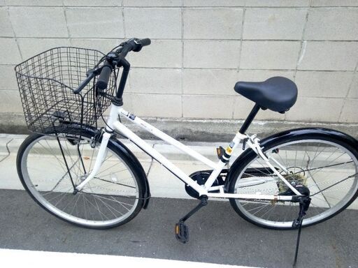 26インチ　6段変速　シティサイクル