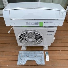 2017年製 Panasonic ルームエアコン 2.2kW CS-EX227C-W　　