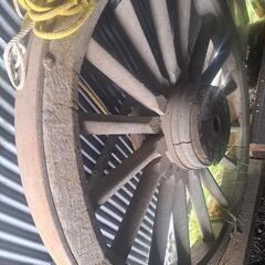 馬車　木製車輪