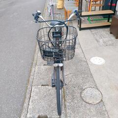 遠藤商事☆電動アシスト自転車☆こげ茶色、使用わずか、美品、自転車 