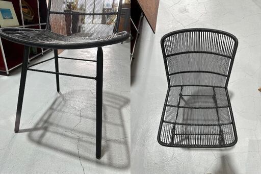 ☆アームレスチェア☆ ウーブン+ オリバー オランダ家具 ガーデン