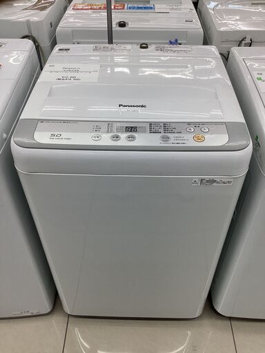 【6ヶ月保証】Panasonic　NA-F50B10 全自動洗濯機 5kg