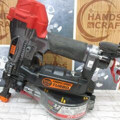 MAX マックス HV-R3202 高圧釘打ち機 ケース/保護メガネ付き 中古品