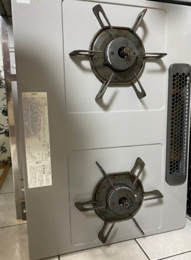 【お譲り先決まりました】LPガステーブル・説明書付き　【NORITZ】 NLG2260Q2LGL