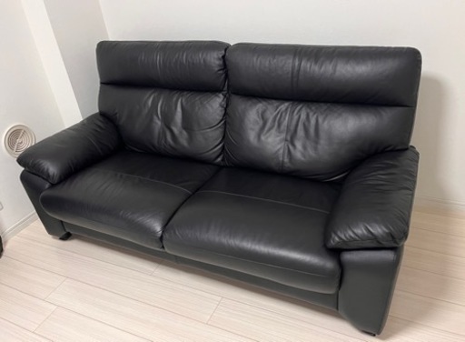 【本日中にご連絡で値引きします！6/15or16取引希望】NITORI ニトリ　ルーチェ2LT  三人掛けソファ