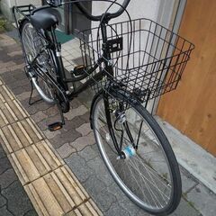 美品☆[maruishi] Legere(レジュール)27吋 ファミリーサイクル 外装6段/LEDオート(ブラック)-fender mexico classic 60s ジャズベース ラッカー