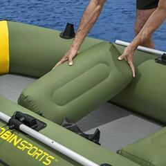 トービンスポーツ　インフレータブルボート3~4人乗りカヤックフィッシング　モーターマウント付き