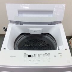 （8/3受渡済）JT8894【IRISOHYAMA/アイリスオーヤマ 5.0㎏洗濯機】美品 2022年製 IAW-T503E 家電 洗濯 簡易乾燥付