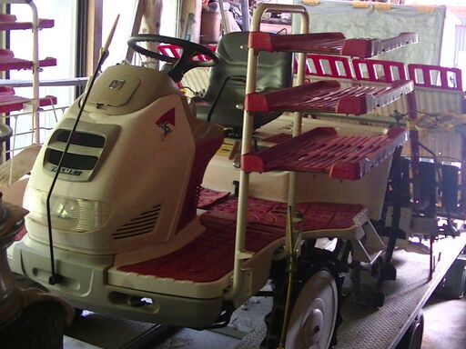 ヤンマー 田植え機 VP6 ダブルタイヤ ガソリン Vツイン 20馬力 6条 332ｈ