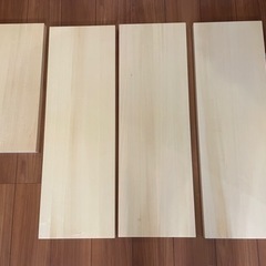 木材　新品　（本棚用棚板余り）DIY