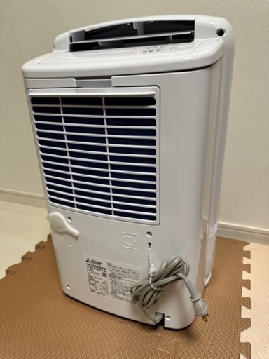 三菱 2022年製 衣類乾燥除湿機 MJ-P180TX-W 大容量 コンプレッサ 三菱電機