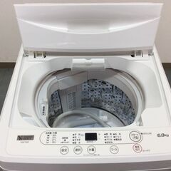 (6/14受渡済)JT8895【YAMADA/ヤマダ 6.0kg洗濯機】美品 2022年製 YAMADA SELECT YWM-T60H1 家電 洗濯 簡易乾燥