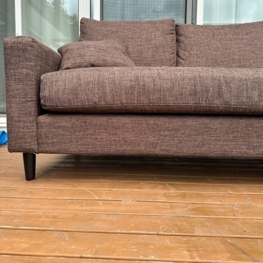 ニトリ 3人掛けソファ 電動リクライニングソファ テーブル付き 幅202