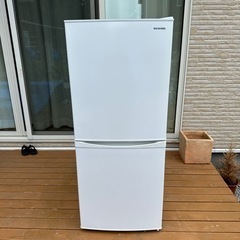 【美品】アイリスオーヤマノンフロン冷凍冷蔵庫142L