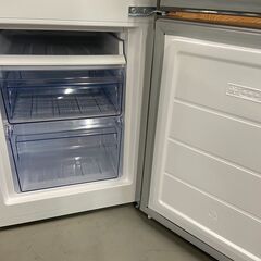 TCL 2ドア 冷蔵庫 2023年製 173L グレー F173BFN スリムボディ 冷凍