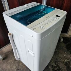 ハイアール　4.5kg　洗濯機　JW-C45A　2019年製