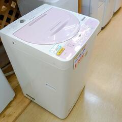 ◇SHARP◇全自動洗濯機、ES-G5E5◇5.5Kg◇2017動作確認済(保証3ヵ月 