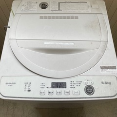 シャープ2022年製洗濯機