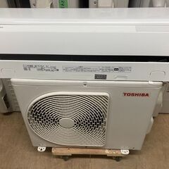 K05344　中古エアコン 東芝 2020年製 主に6畳用 冷房能力 2.2KW / 暖房能力 2.2KW