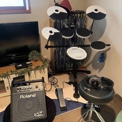電子ドラム ヘッドホンセット アンプは付属していません