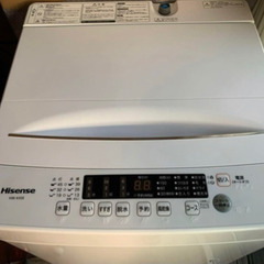 Hisense 縦型洗濯機 4.5kg