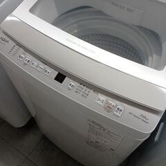 ☆1年間保証☆アクア　7kg洗濯機　2023年製　AQW-P7NJ