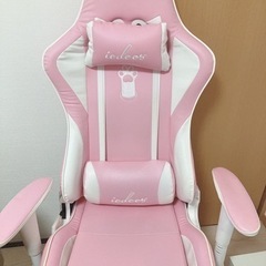 女性向け ゲーミングチェア ピンク 家具 椅子 