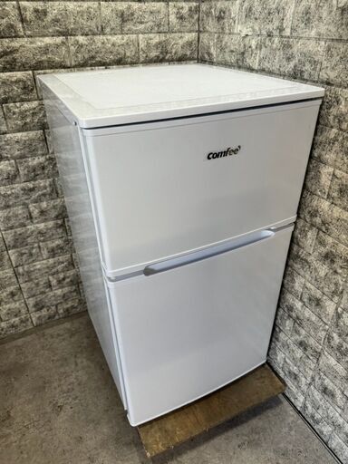 全国送料無料★3ヶ月保証★冷蔵庫★コンフィー★2023年★90L★RCT90WH/E★R-1