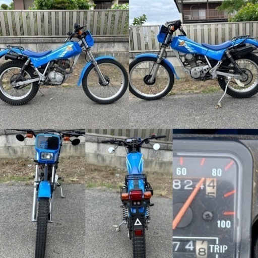 TL125オフロードトライアルバイク☆自賠責付き☆プラグやオイル交換