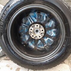 中古)スタッドレスタイヤ　アルミホイール付　205/60R16　４本セット