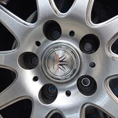 中古)スタッドレスタイヤ　アルミホイール付　205/60R16　４本セット