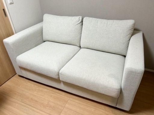 IKEA VIMLE 2人掛けソファ　張地：グンナレドベージュ