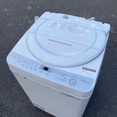 🎄☘️大阪市から阪南市まで配達設置無料🎄シャープ洗濯機７キロ🍀保証有り