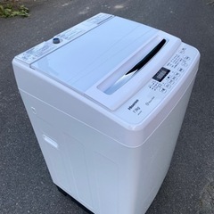 🎄☘️大阪市から阪南市まで配達設置無料🎄ハイセンス洗濯機　7.５kg🍀保証有り