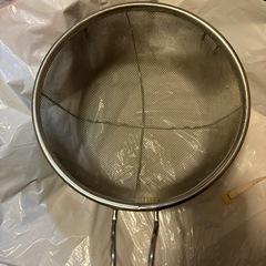 生活雑貨 調理器具 鍋、グリル金属片手ザル20cm