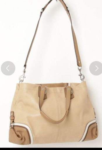美品 COACH ２wayバッグ レトロ風 ハンドバッグ ショルダーバッグ