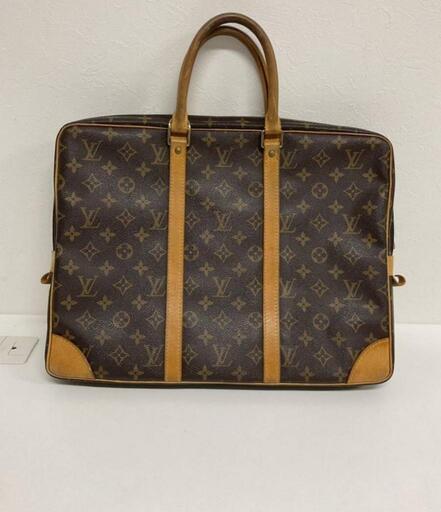 LOUIS VUITTON ／ルイヴィトン モノグラム ポルトドキュマン ヴォワヤージュ ビジネスバッグ ブリーフケース 真贋OK