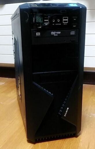 自作パソコン　わりと高性能（CPU Corei7 3.4G、メモリ14G、SSD1.0TB  ブルーレイドライブ）
