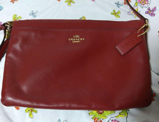 COACH ショルダーバッグ 赤